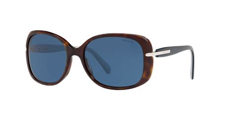 prada havana blue sunglasses|Prada sunglasses 08os.